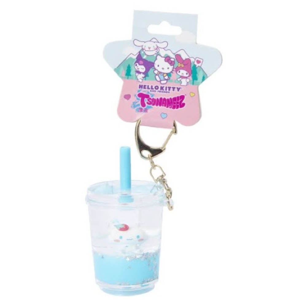 Cinnamoroll  Tsunameez Acrylic Keychain Boba Tea